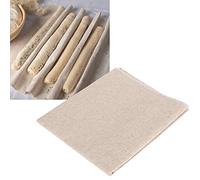 Tissu d'épreuvage de boulangers professionnels, cuisson de pâte à pain de tapis fermenté en coton et lin, outil de façonnage pour baguettes, pains, ciabatta, 45 * 75cm / 66 * 90cm(45 * 75cm)
