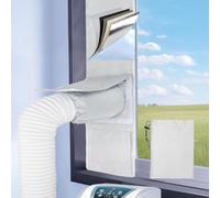Tissu d'étanchéité pour climatiseur, kit portable AC 28 x 162 cm, joint d'aération réglable, outil d'installation, bloc thermique pour appartements