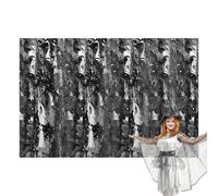 Tissu D'Halloween - Tissu En Maille Noir | Tissu En Gaze Pour Costumes | Tissus De Vêtements D'araignée Coupable En Maille De Tissu D'araignée | Tissu En Maille | Tissus De Vêtements De Jeux D