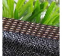 Tissu d'ombrage 90 % noir - 4 x 5 m - Protection UV pour jardin, terrasse, serre et plantes de tomates - Tissu d'ombrage respirant pour une utilisation en extérieur