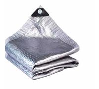 Tissu d'ombrage 99% Aluminet Réfléchissant avec œillets, Filet D'ombrage de Balcon pour Couverture de Plantes, Auvent de Patio pergola Serre Voiture Grange chenil(4x9.0m/13'x29.5')