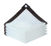 Tissu d'ombrage Blanc, 3, 3x6, 6 Pieds UV résistant à l'ombrage de Soleil Anti-âge, Eau et air perméable en Mailles perméables pour la Couverture de l'usine, la Serre, la Grange