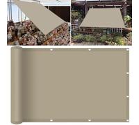 Tissu d'ombrage imperméable 500 x 580 cm, protection UV à 95 % respirant, pour pergolas, terrasse, plantes, serre, auvent pour jardin, 500 x 580 cm