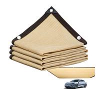 Tissu d'ombrage pour jardin, en tissu d'ombrage - Protection UV Bloquer de la Soleil de la - Tarpe en maille pliable à l'épreuve du vent pour la culture de fleurs extérieures