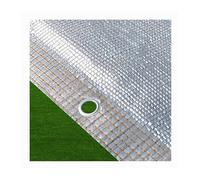 Tissu d'ombrage réfléchissant à 99 % en aluminium - Protection UV pour serre pergola et croissance des plantes - Disponible en 9 x 9 m 100 x 33 m 19 x 26 cm