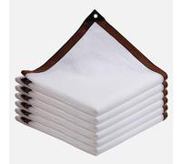 Tissu d'ombrage respirant à 50 % pour jardin, terrasse, serre, clôture, protection UV - 1 x 2 m, 2 x 3 x 4 m, 4 x 5 m, 5 x 6 m, 6 x 7 m, 7 x 8 m (1 x 14 m)