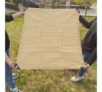 tissu d'ombre, 90 % pour serre, patio, plante fleur pour poulailler et abri d'auto extérieur (Beige,3m x 4m)