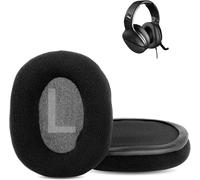 Tissu Doux Remplacement des Coussinets Compatible avec Turtle Beach Atlas One PC/Recon 200 Gaming/Stealth 420X 450 520 Headphones Coussinets d'oreille (Tissu Doux/Mousse Haute densité)