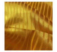 Tissu en brocart, Charmeuse Satin Tissu Imitation Soie Jacquard Rayure Multicolore 1 yard