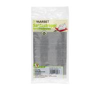 Tissu en coton pour vêtements | thermocollant | 40 x 15 cm | gris Denim I Marbet MB120.110.