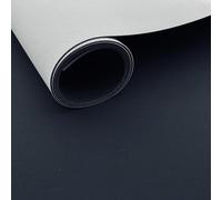 Tissu en cuir synthétique antidérapant élastique à grain fin avec et sans mousse