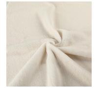 Tissu en Fausse Fourrure Tissu À Poils Courts de 8mm Textiles en Fausse Fourrure Douce pour Couture, Costumes, Fabrication de Jouets, Décor, Accessoires, Écharpes, 50x50cm/50x160cm (Color : Cream, S