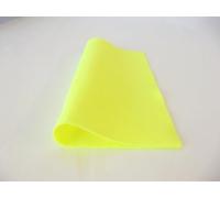 Tissu en feutre acrylique pour loisirs créatifs et poker - Jaune super brillant - Prédécoupé - 1 m 150 cm x 100 cm