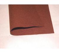 Tissu en feutre acrylique pour loisirs créatifs et poker - Marron gingembre - Prédécoupé - 1 m - 150 cm x 100 cm