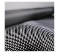 Tissu en Fibre de Carbone à Armure Toile 3K 220 g/m², ourlé et roulé, idéal for la réparation, Les Drones, Le modélisme RC et Les projets de Bricolage.(50x100cm)