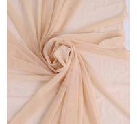 Tissu En Filet De Nylon À Mailles Ultrafines À Haute Élasticité,Couleur Chair Nue,Sous-Vêtements En Maille De Spandex Extensible Dans 4 Directions,Bas Tricotés Au - Type Light Nude-Sold By The Yard
