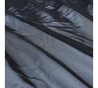 Tissu En Filet De Nylon À Mailles Ultrafines À Haute Élasticité,Couleur Chair Nue,Sous-Vêtements En Maille De Spandex Extensible Dans 4 Directions,Bas Tricotés Au Mètr - Type Black-Sold By The Yard