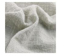 Tissu en lin au mètre 100 % lin naturel - Pour l'été - Fin et doux - Tissu en lin - Pour patchwork - Couleur unie - Pour couture, broderie, vêtements - Largeur : 130 cm