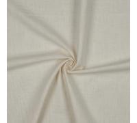 Tissu en lin au mètre uni 40 couleurs 100 % lin naturel certifié Oeko-Tex 140 cm de largeur (077 I naturel)