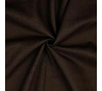 Tissu en lin au mètre uni 40 couleurs 100 % lin naturel certifié Oeko-Tex Largeur 140 cm (008 I marron foncé)