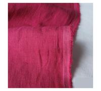 Tissu En Lin De Couleur Unie Lavé Au Sable