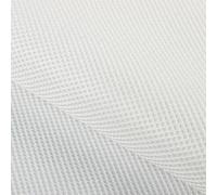 Tissu en maille 3D 1 m x 1,6 m, respirant, triple couche, élastique, for la réparation de matelas pneumatiques (1 pièce).(White)