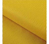 Tissu en maille 3D 1 m x 1,6 m, respirant, triple couche, élastique, for la réparation de matelas pneumatiques (1 pièce).(Bright yellow)
