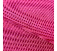 Tissu en maille 3D 1 m x 1,6 m, respirant, triple couche, élastique, for la réparation de matelas pneumatiques (1 pièce).(Rose)