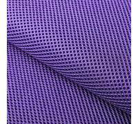 Tissu en maille 3D 1 m x 1,6 m, respirant, triple couche, élastique, for la réparation de matelas pneumatiques (1 pièce).(Purple)