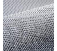 Tissu en maille 3D 1 m x 1,6 m, respirant, triple couche, élastique, for la réparation de matelas pneumatiques (1 pièce).(Light gray)