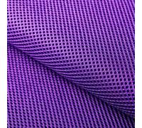 Tissu en maille 3D 1 m x 1,6 m, respirant, triple couche, élastique, for la réparation de matelas pneumatiques (1 pièce).(Deep purple)