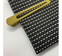 Tissu en maille étanche à la poussière pour haut-parleur 1,5 x 0,5 m Grille insonorisée pour extérieur Home Cinéma (0,5 x 1,5 m)