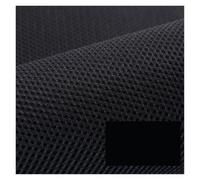 Tissu en Maille for Haut-Parleur 160x4 5cm/160x200cm, Anti-poussière | Couverture de filet insonorisée, grille en tissu stéréo Gille, filtre acoustique Radio, protection(4 black,160x45cm)