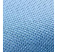 Tissu en maille pour haut-parleur 1 x 1,6 m - Anti-poussière et insonorisé - Fait à la main - Tissu de protection pour filtre acoustique radio (bleu clair)