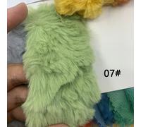 Tissu En Microfibre Polyester Gaufré,Fausse Fourrure De Lapin,Polaire Pour Cheveux De Poupée En Coton,Jouet En Peluche - Type 25x45cm 1piece #F