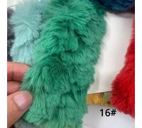 Tissu En Microfibre Polyester Gaufré,Fausse Fourrure De Lapin,Polaire Pour Cheveux De Poupée En Coton,Jouet En Peluche - Type 25x45cm 1piece #O