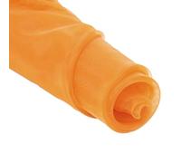 Tissu en organza à coudre au mètre pour vêtements et décoration, tissu en organza tulle, tissu universel pour couture, bricolage, rideaux, nappe, arc, costume, robe, habillement, 1 m x 1,5 m, couleur