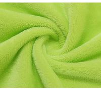 Tissu en peluche cristal doux Tissu en fausse fourrure tissu polaire pour fond artisanat matériaux écharpe bricolage couture poupées faites à la main oreiller coussins de siège, 160 * 100 (Color:vert)