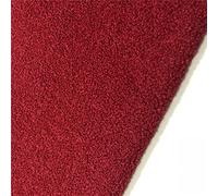 Tissu en peluche Tissu en velours Teddy de haute qualité résistant à l'usure Matériel artisanal en laine d'agneau imitation pour DIY Patchwork Bricolage Artisanat Vêtements jouets 160 *(Color:rouge)