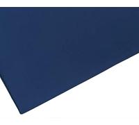Tissu en polycoton bleu marine foncé uni - 112 cm de large - 40+ couleurs (bleu marine foncé, 5 mètres)
