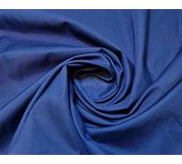 Tissu en polycoton bleu marine uni pour couture, artisanat, couture, matelassage | 115 cm de large | Longueur prédécoupé 1 m