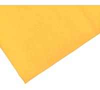 Tissu en polycoton jaune uni - 45 pouces / 112 cm de large - 40+ couleurs (jaune, 2 mètres)