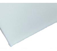 Tissu en polycoton uni blanc cassé - 112 cm de large - 40+ couleurs (blanc cassé, 1 m)