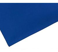 Tissu en polycoton uni Bleu roi - 114 cm / 45 pouces de large - Plus de 40 couleurs (Bleu roi, 3 mètres)