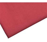 Tissu en polycoton uni bordeaux - 112 cm de large - 3 m