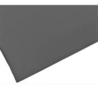 Tissu en polycoton uni gris foncé - 112 cm de large - 40 couleurs - 10 m