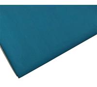 Tissu en polycoton uni turquoise - Largeur : 112 cm - Plus de 40 couleurs - Turquoise - 2 m
