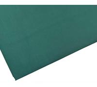 Tissu en polycoton uni vert bouteille - 45 pouces / 112 cm de large - 40+ couleurs - 2 mètres