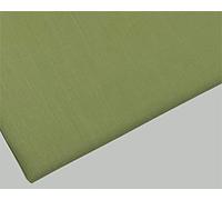 Tissu en polycoton uni vert olive - 45 pouces / 112 cm de large - 40+ couleurs (vert olive, 4 mètres)