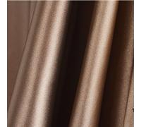 Tissu En Satin De Polyester,Simulation Haut De Gamme,Boîte-Cadeau En Soie,Tissu De Doublure,Couleur Unie,Bricolage,Couture De Robe De Poupée - Type Light Brown-100cm By 150cm